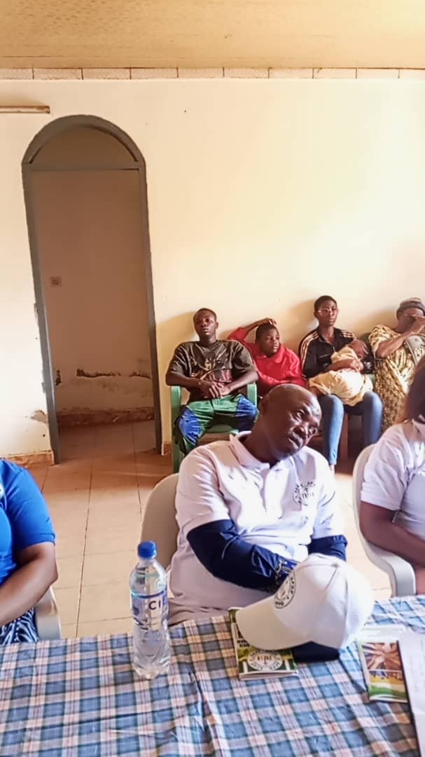 Photo de la vie communautaire de l'Association des Pauvres de Dieu.