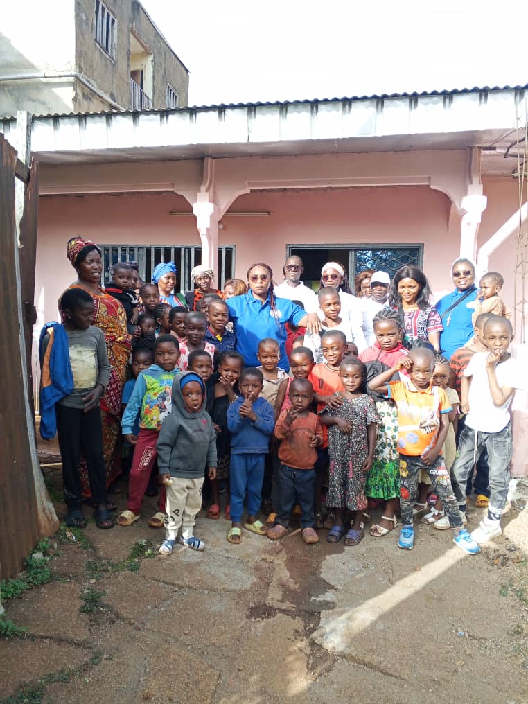 Photo de la vie communautaire de l'Association des Pauvres de Dieu.