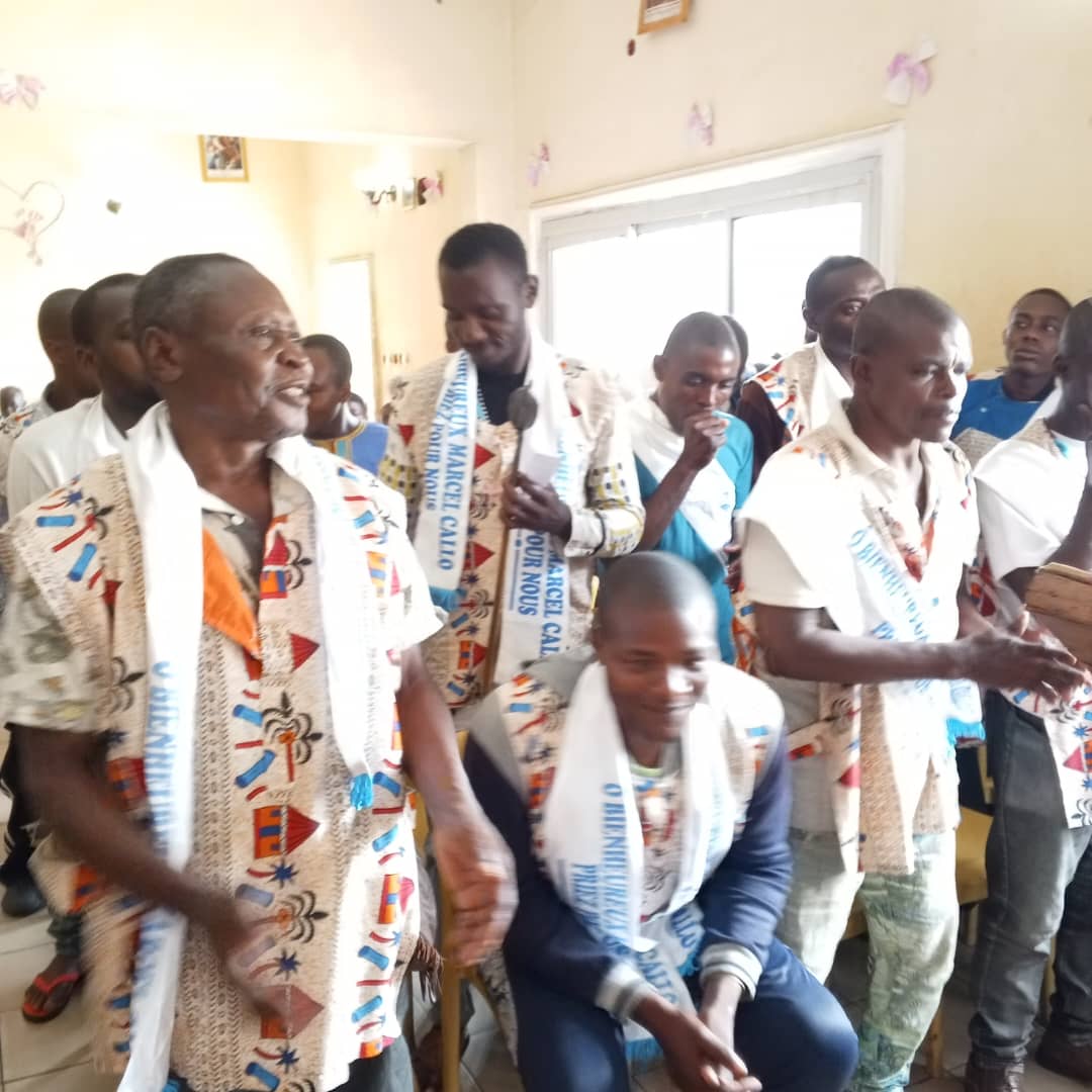 Photo de la vie communautaire de l'Association des Pauvres de Dieu.