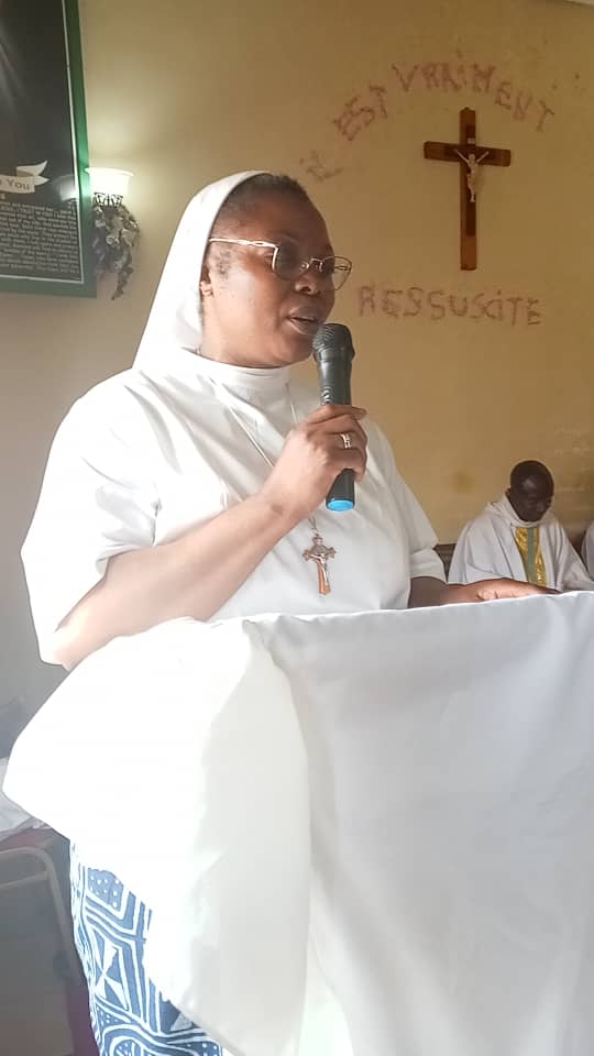 Photo de la vie communautaire de l'Association des Pauvres de Dieu.
