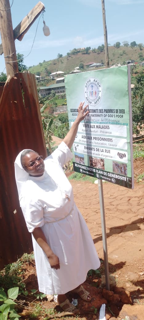 Photo de la vie communautaire de l'Association des Pauvres de Dieu.