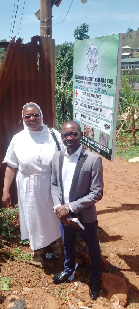 Photo de la vie communautaire de l'Association des Pauvres de Dieu.
